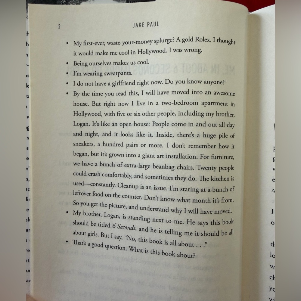 HARDBACK JAKE PAUL BOOK PERFECT CONDITION NO RIPS TEARS OR WRITING PERFECT! 📚 - Picture 9 of 10